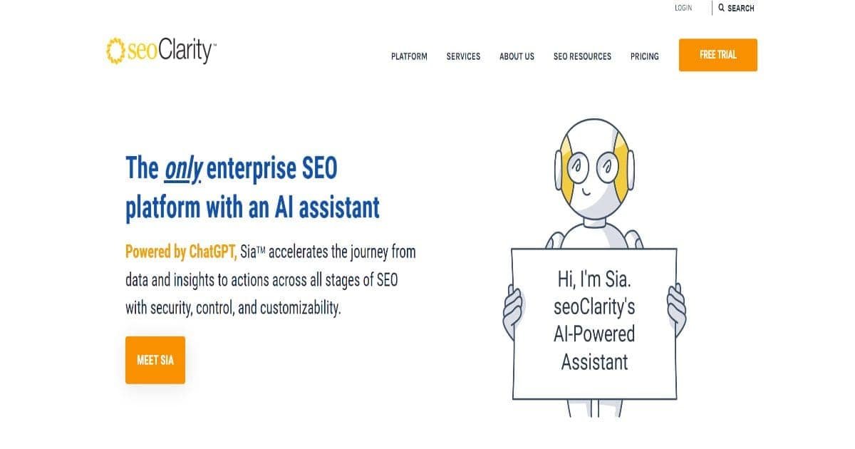 seoclarity Homepage